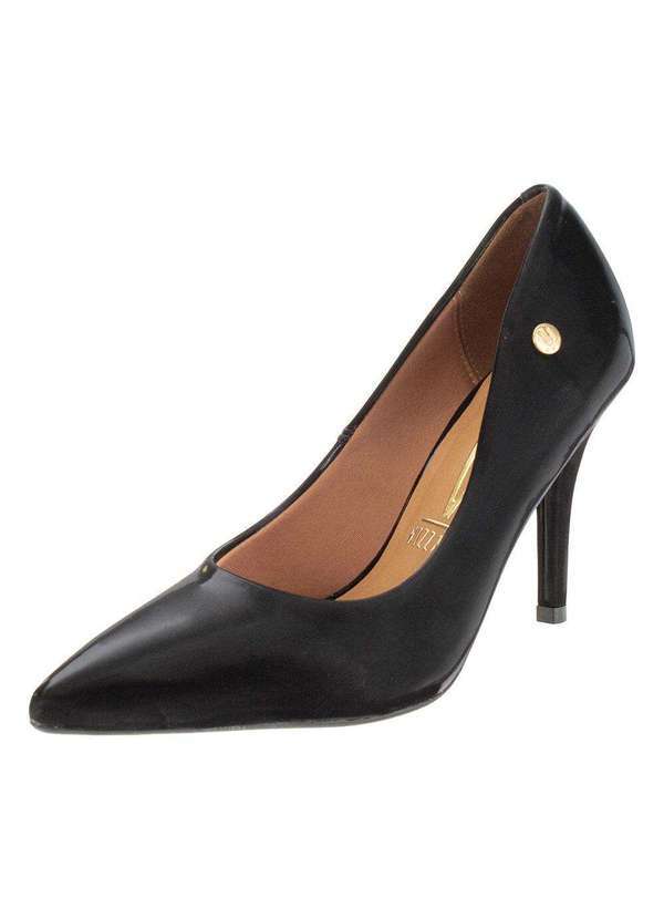 Vizzano - Scarpin Feminino Gloss Salto Alto Vizzano - 11841101 - Preto