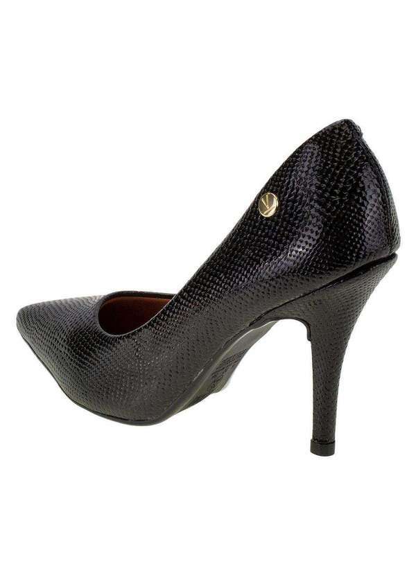 Vizzano - Scarpin Feminino Salto Alto Vizzano - 11841101 - Verniz/Preto 3