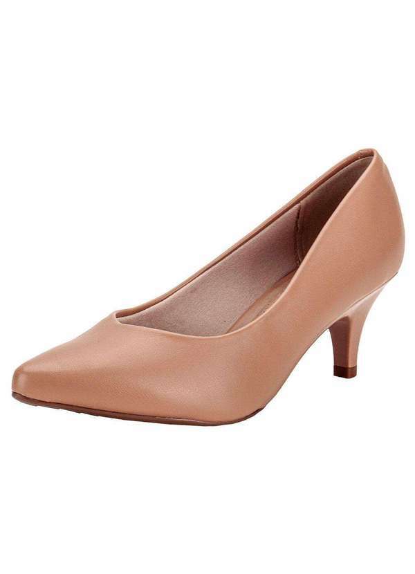 Beira Rio - Scarpin Feminino Salto Fino Beira Rio 40761301 - Salmão
