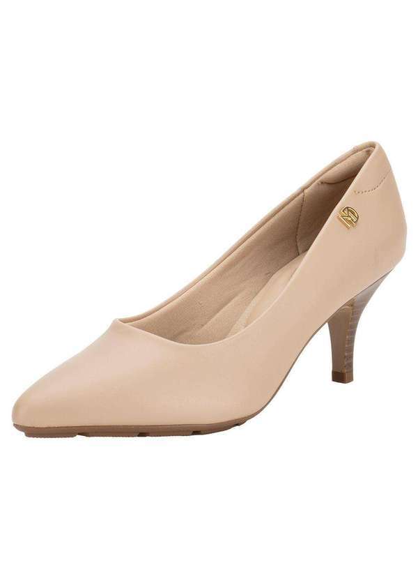 Modare - Scarpin Feminino Salto Fino Modare 70135666 - Bege