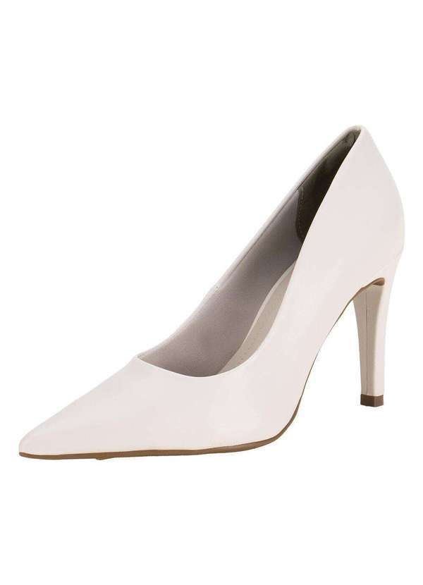 Via Marte - Scarpin Feminino Salto Fino Via Marte 045001 - Branco
