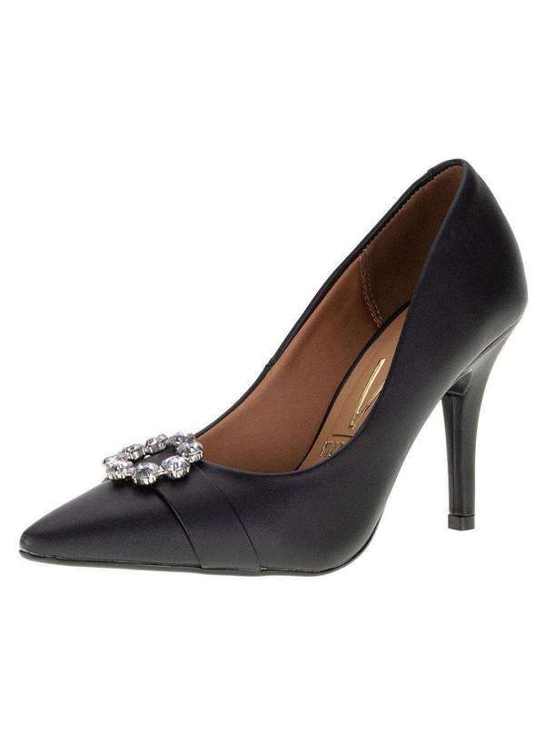 Vizzano - Scarpin Feminino Salto Fino Vizzano - 11841163 - Preto
