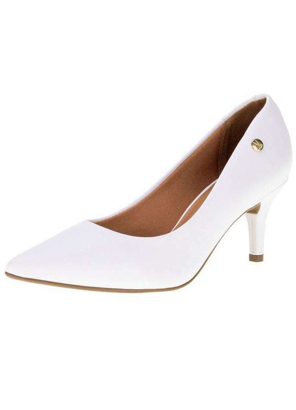 Vizzano - Scarpin Feminino Salto Fino Vizzano - 1185702 - Branco