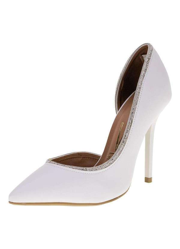 Vizzano - Scarpin Feminino Salto Fino Vizzano 1421110 - Branco
