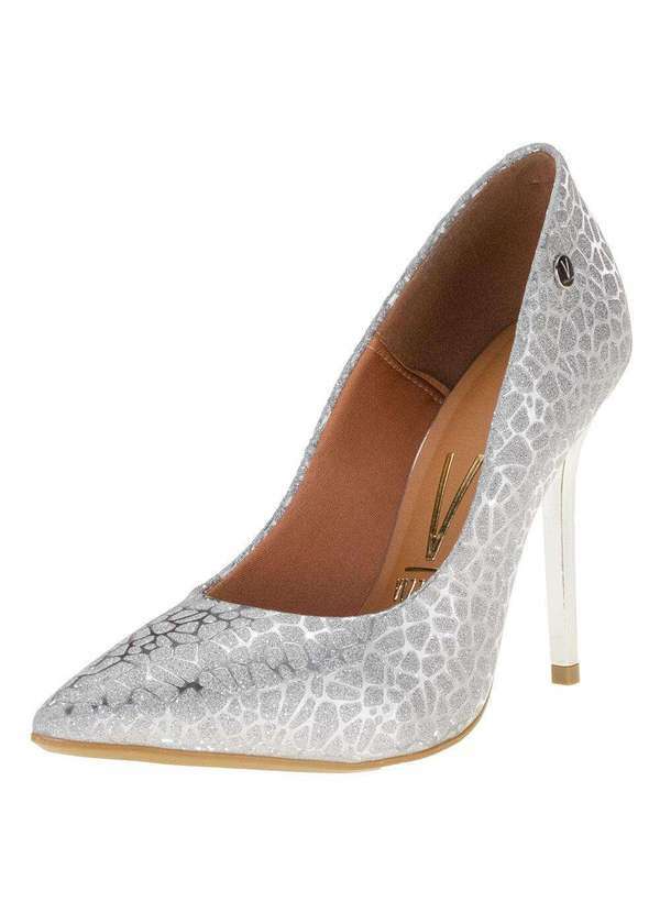 Vizzano - Scarpin Feminino Salto Fino Vizzano 1421200 - Prata