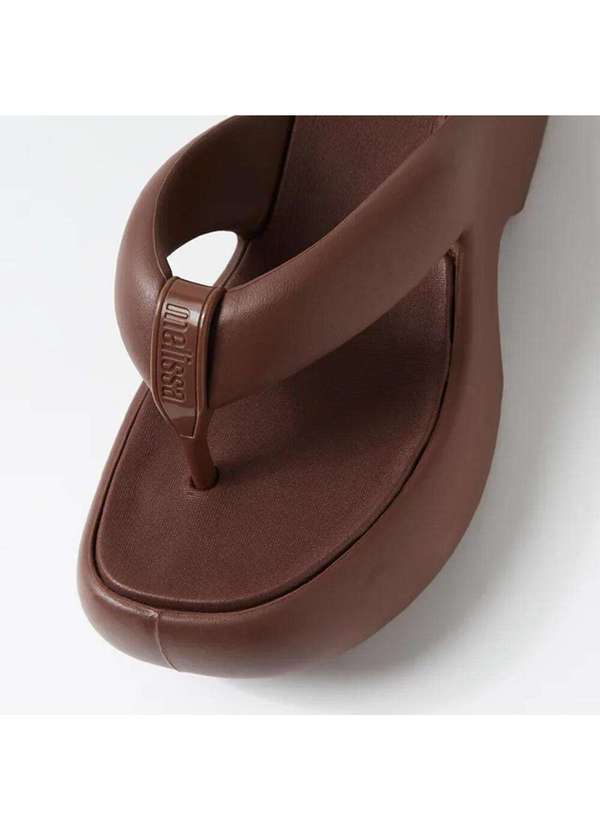 Melissa - Melissa Free Fuzzy Platform 35875 Chocolate 4