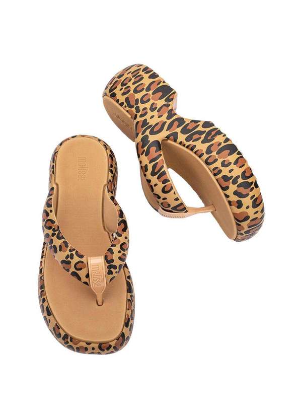 Melissa - Melissa Free Fuzzy Printed Platform 35995 - Onça