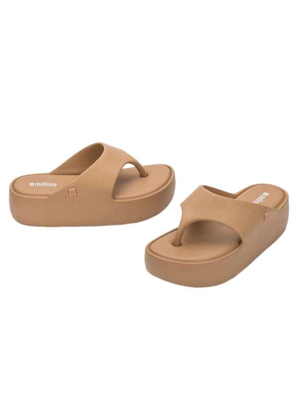 Melissa - Melissa Free Platform Thong 36088 Camel 3