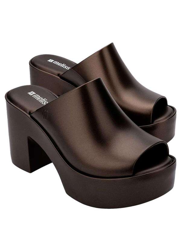 Melissa - Melissa Mule Hype Metallic 36497 - Bronze