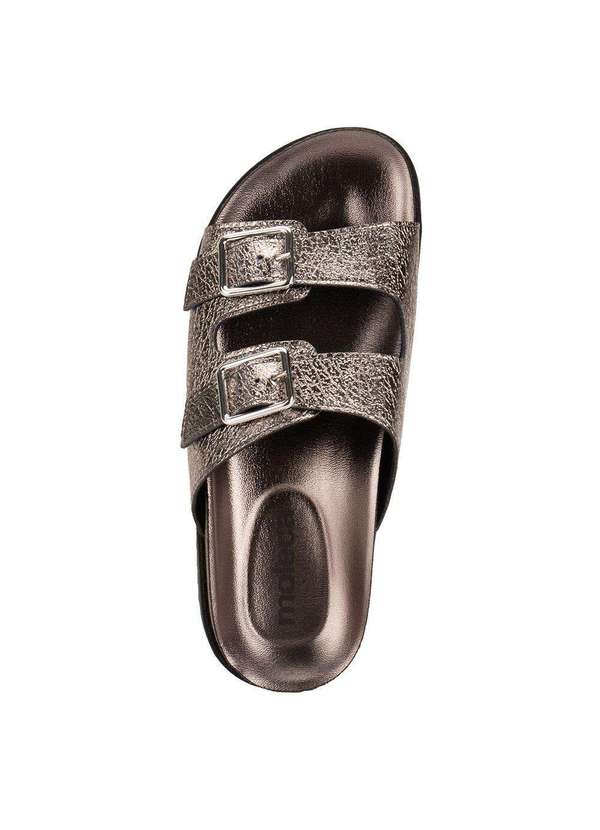 Moleca - Sandália Feminina Conforto Moleca 5500105 - Prata 5