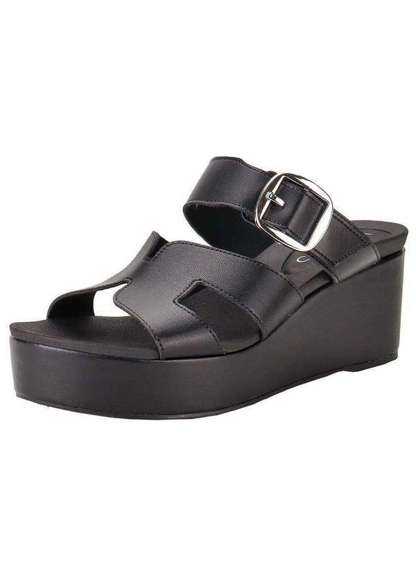 Beira Rio - Tamanco Feminino Anabela Beira Rio 8407136 - Preto