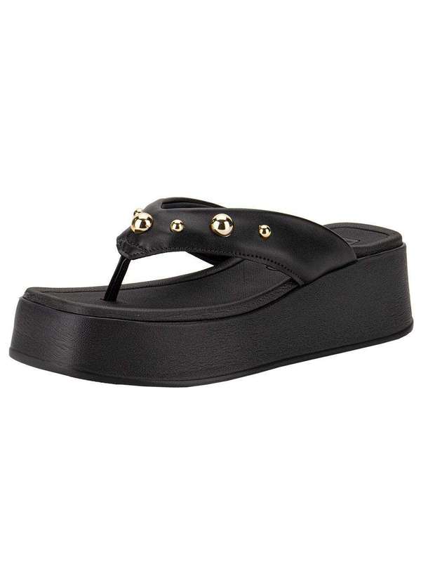 Beira Rio - Tamanco Feminino Anabela Beira Rio 8530104 - Preto 1