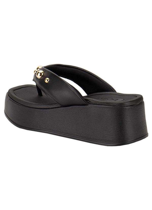 Beira Rio - Tamanco Feminino Anabela Beira Rio 8530104 - Preto 3