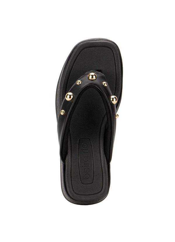 Beira Rio - Tamanco Feminino Anabela Beira Rio 8530104 - Preto 5