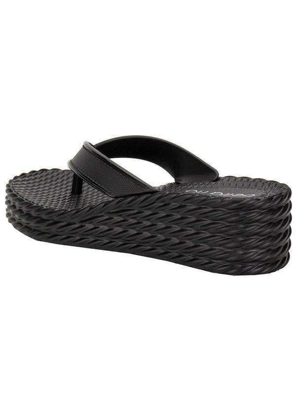 Beira Rio - Tamanco Feminino Anabela Beira Rio 8561101 - Preto 3