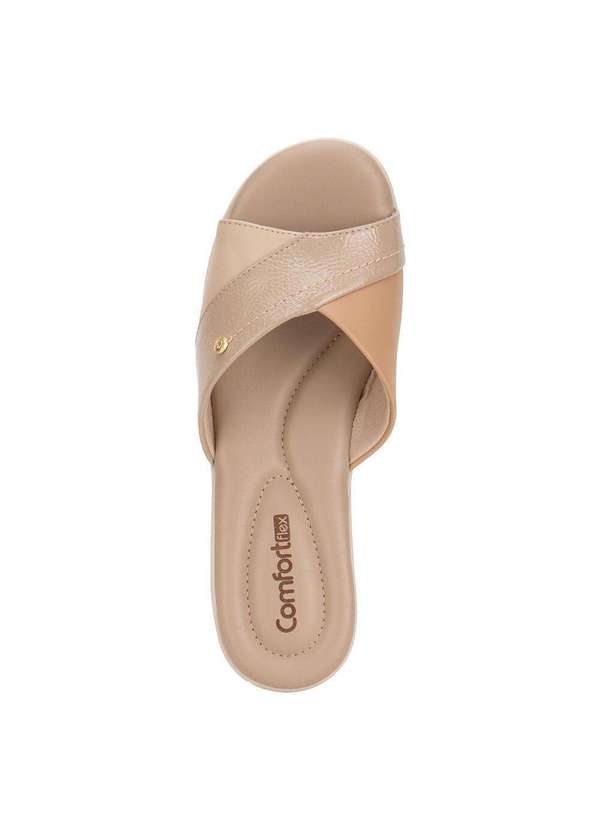 Comfortflex - Tamanco Feminino Anabela Comfortflex 2588402 Bege 5