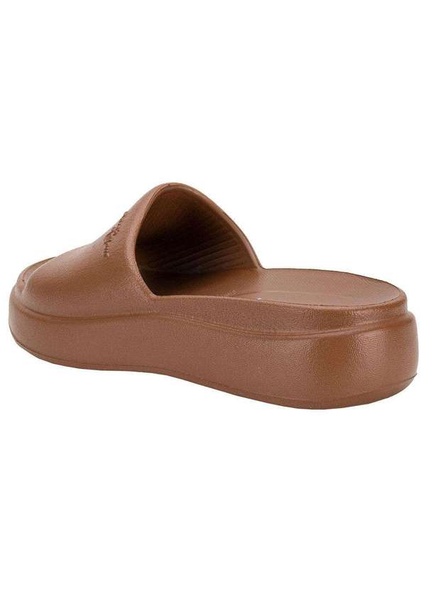 Piccadilly - Tamanco Feminino Anabela Marshamallow Piccadilly C238003 Chocolate 2