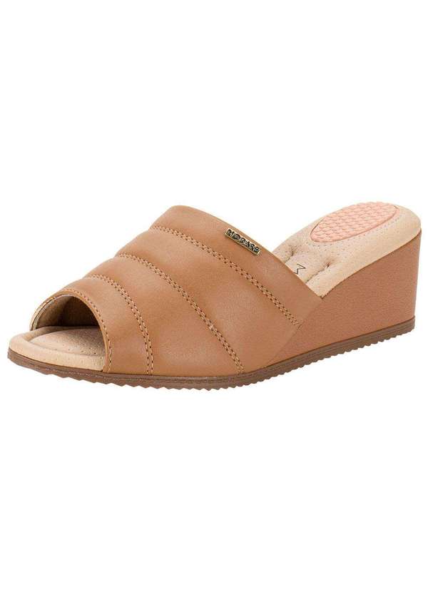 Modare - Tamanco Feminino Anabela Modare 7164109 - Camel