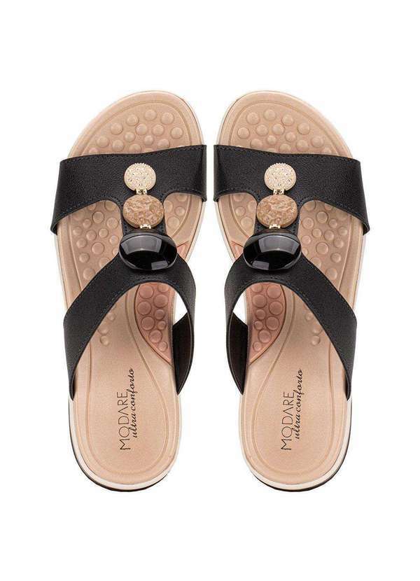 Modare - Tamanco Feminino Anabela Modare 7183111 - Preto 5