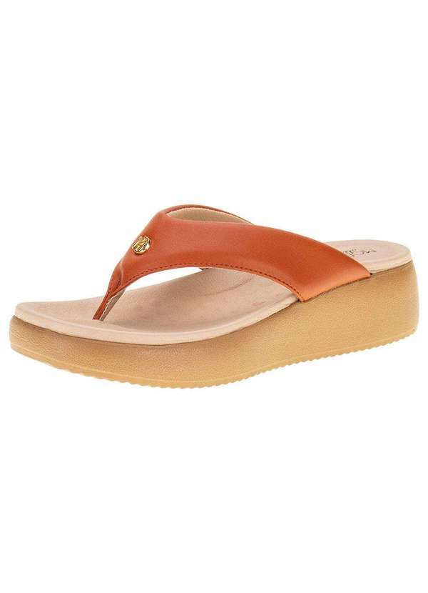 Modare - Tamanco Feminino Anabela Modare - 7189101 - Coral