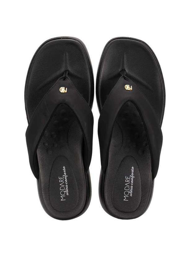 Modare - Tamanco Feminino Anabela Modare - 7189101 Preto/Nobuck 5