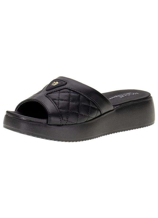 Modare - Tamanco Feminino Anabela Modare 7189102 - Preto