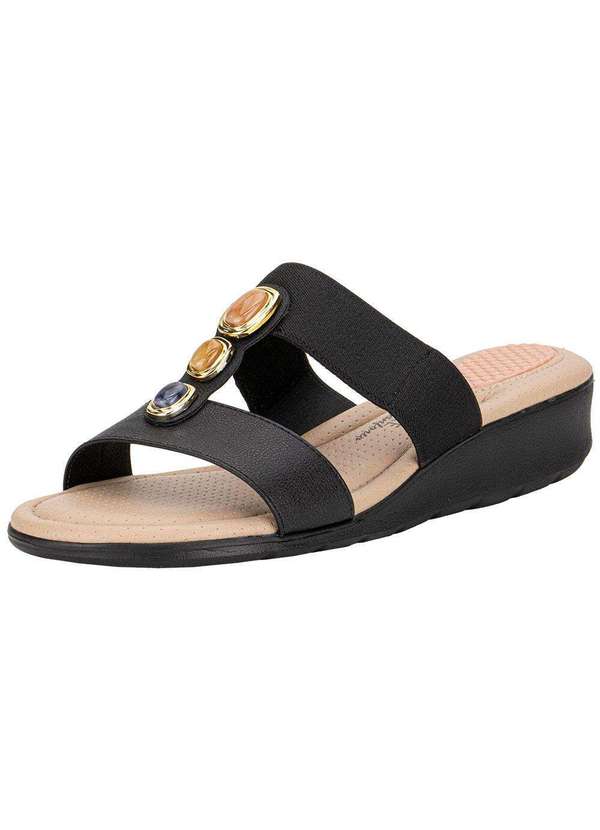 Modare - Tamanco Feminino Anabela Modare 7190107 - Preto