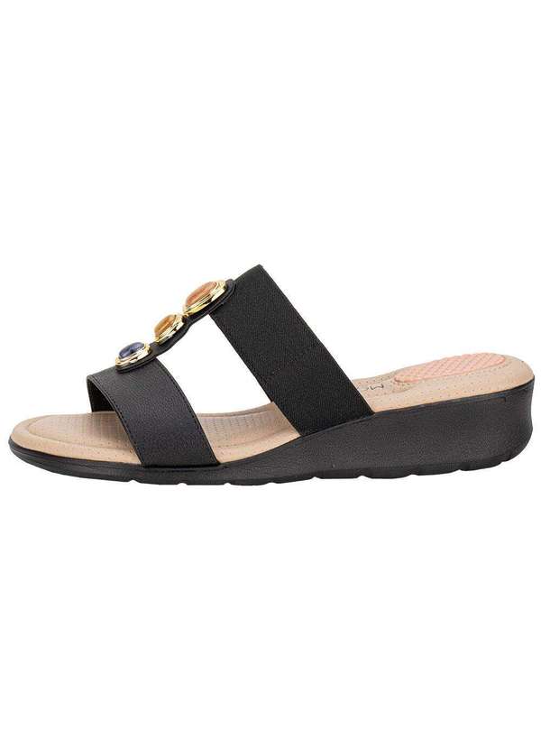 Modare - Tamanco Feminino Anabela Modare 7190107 - Preto 2