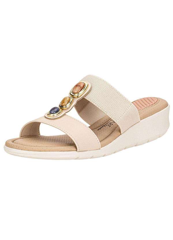 Modare - Tamanco Feminino Anabela Modare 7190107 - Natural