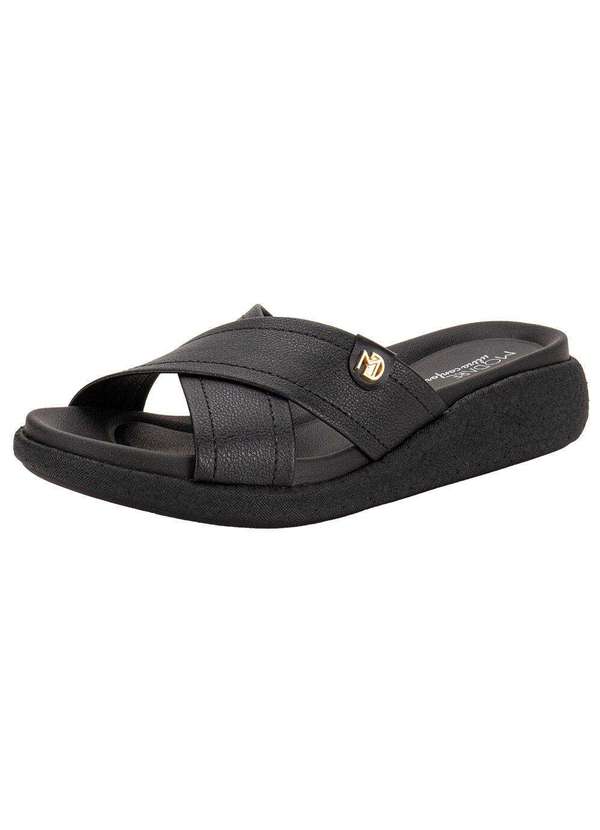 Modare - Tamanco Feminino Anabela Modare 7206100 - Preto