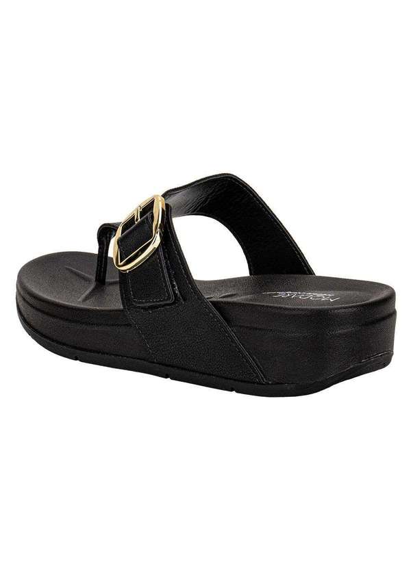 Modare - Tamanco Feminino Anabela Modare 7207101 - Preto 3