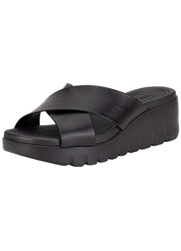 Moleca - Tamanco Feminino Anabela Moleca 5536108 Preto 1