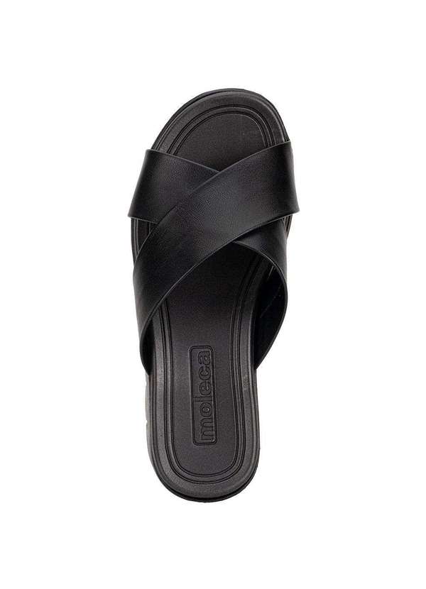 Moleca - Tamanco Feminino Anabela Moleca 5536108 Preto 5