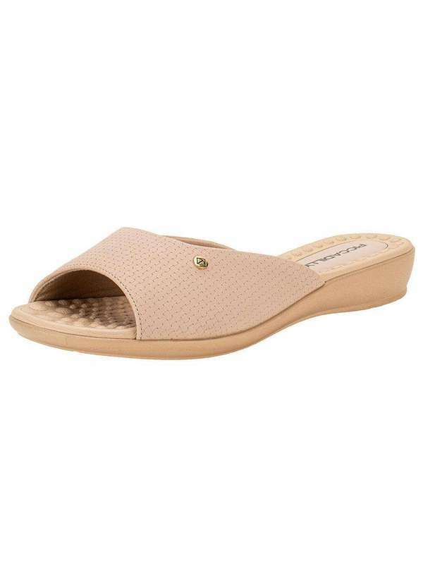 Piccadilly - Tamanco Feminino Anabela Piccadilly 500352 - Bege