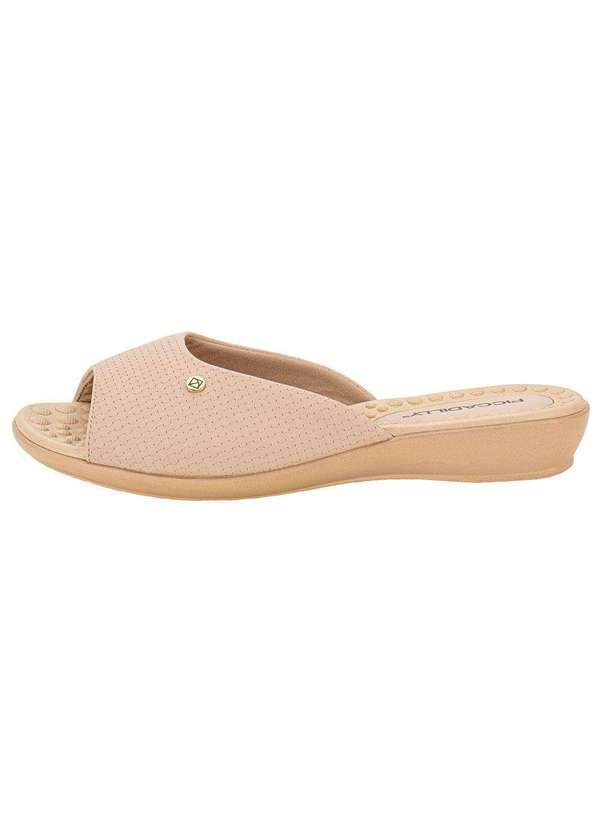 Piccadilly - Tamanco Feminino Anabela Piccadilly 500352 - Bege 2