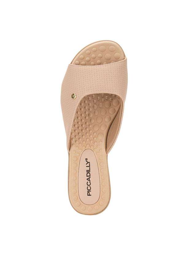 Piccadilly - Tamanco Feminino Anabela Piccadilly 500352 - Bege 5