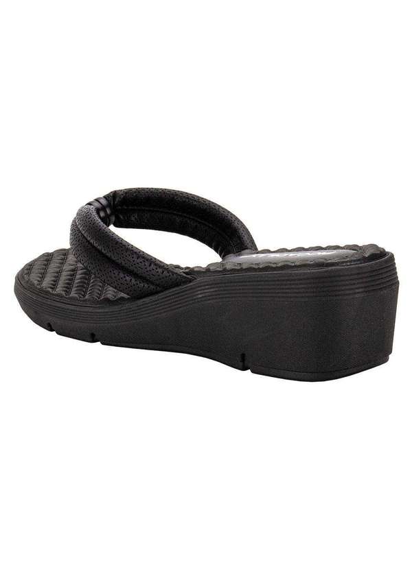 Piccadilly - Tamanco Feminino Anabela Piccadilly 540356 - Preto 3