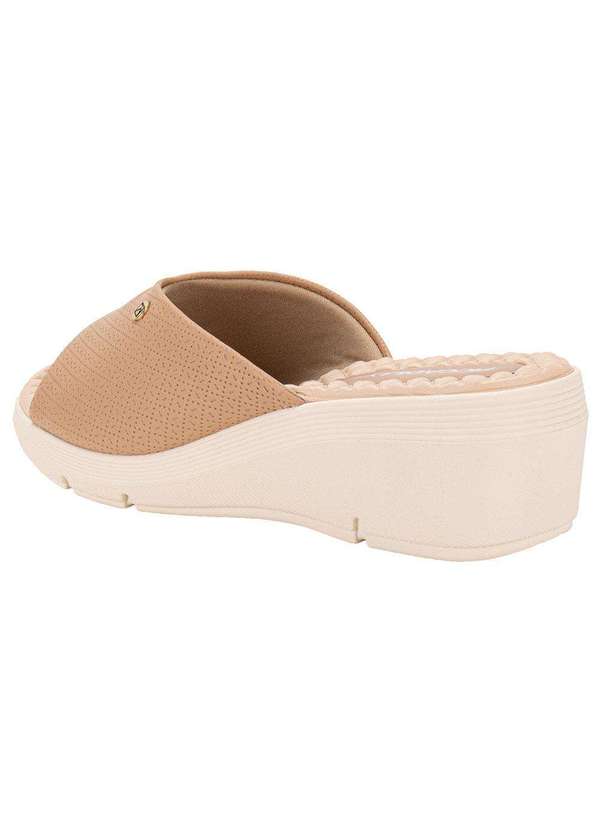 Piccadilly - Tamanco Feminino Anabela Piccadilly 540358 - Bege 3