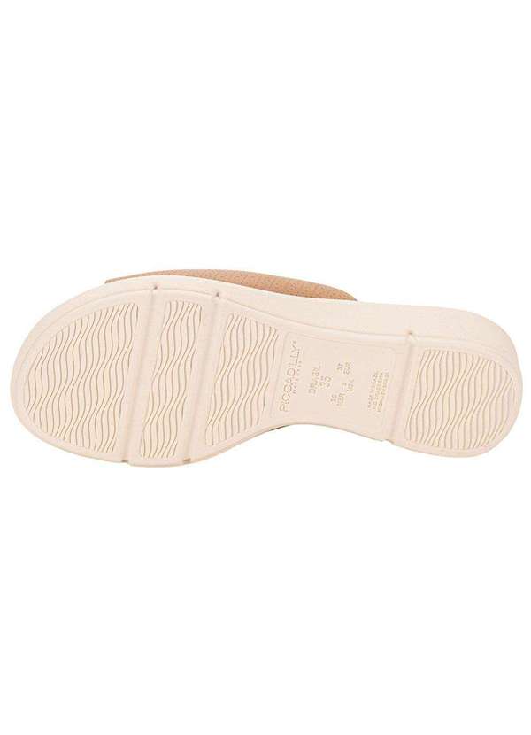 Piccadilly - Tamanco Feminino Anabela Piccadilly 540358 - Bege 4
