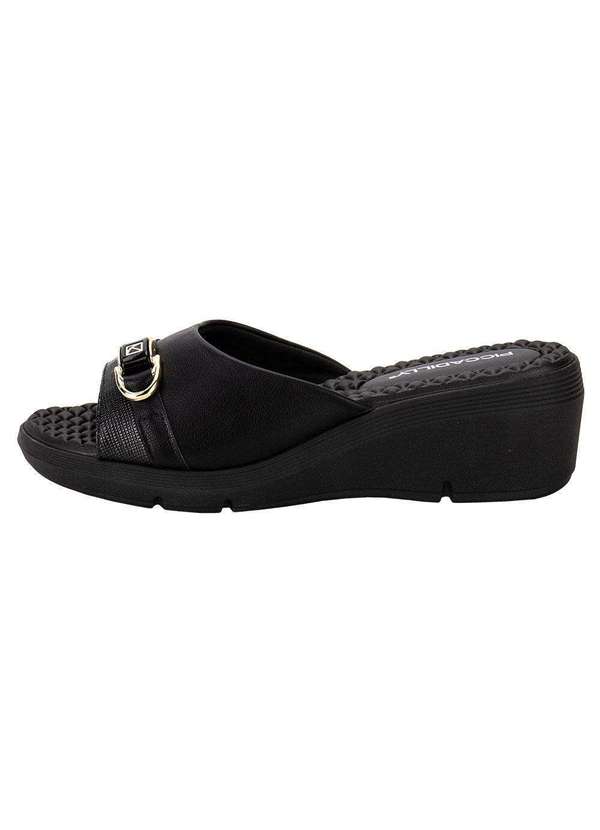 Piccadilly - Tamanco Feminino Anabela Piccadilly 540359 - Preto 2