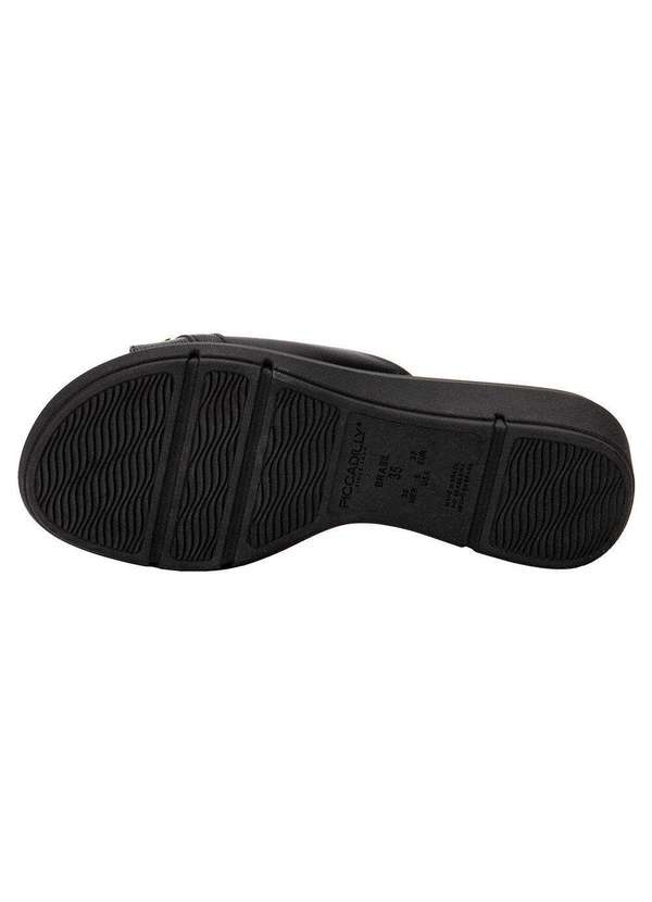 Piccadilly - Tamanco Feminino Anabela Piccadilly 540359 - Preto 4