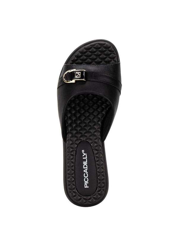 Piccadilly - Tamanco Feminino Anabela Piccadilly 540359 - Preto 5