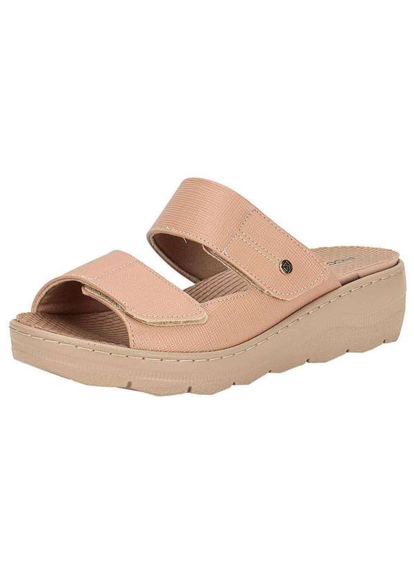 Piccadilly - Tamanco Feminino Anabela Piccadilly 568063 - Salmão