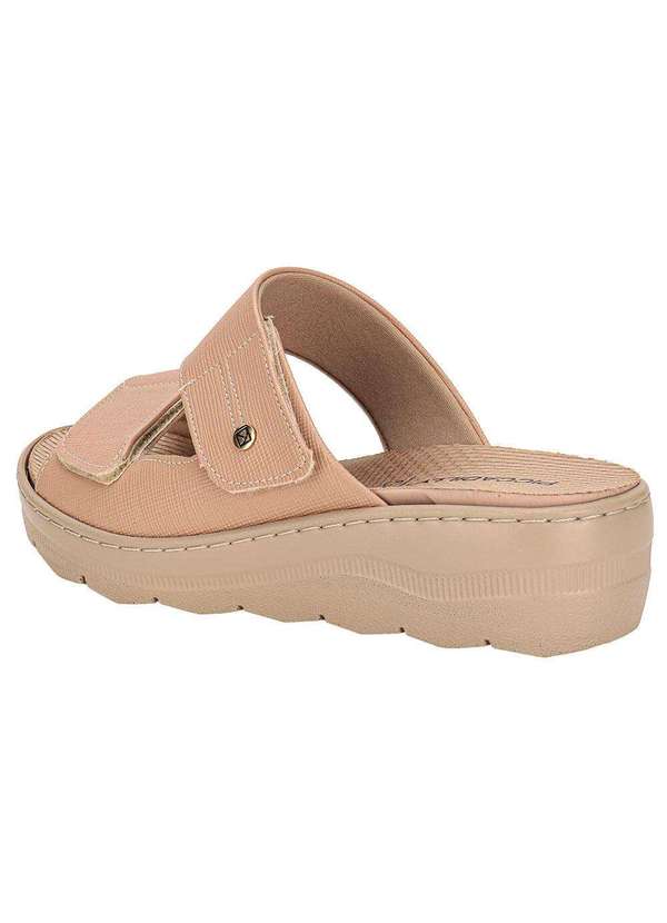 Piccadilly - Tamanco Feminino Anabela Piccadilly 568063 - Salmão 3