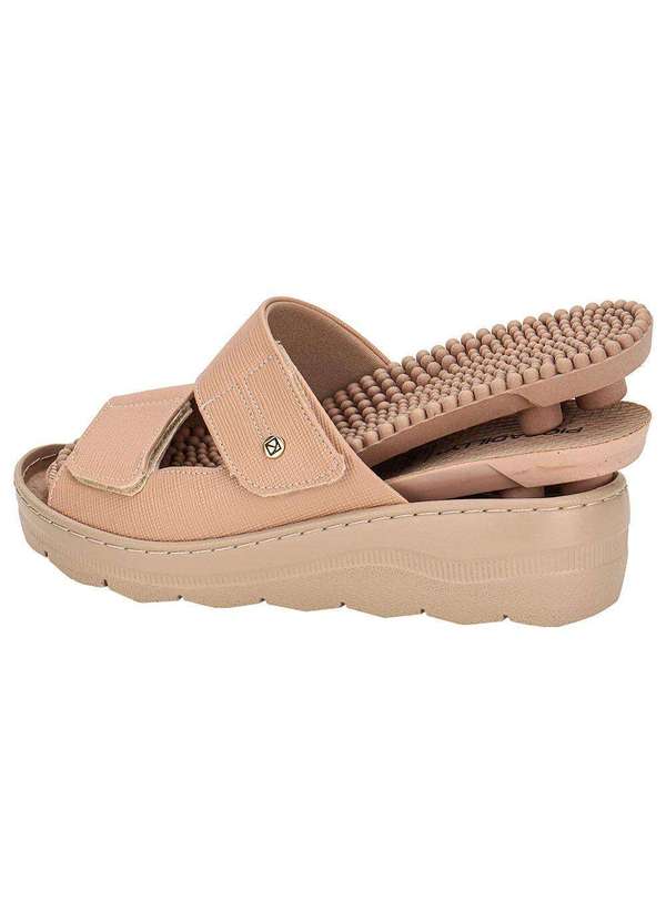 Piccadilly - Tamanco Feminino Anabela Piccadilly 568063 - Salmão 5