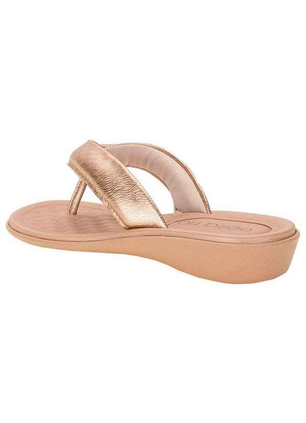 Beira Rio - Tamanco Feminino Flat Beira Rio 8224866 - Bronze 3