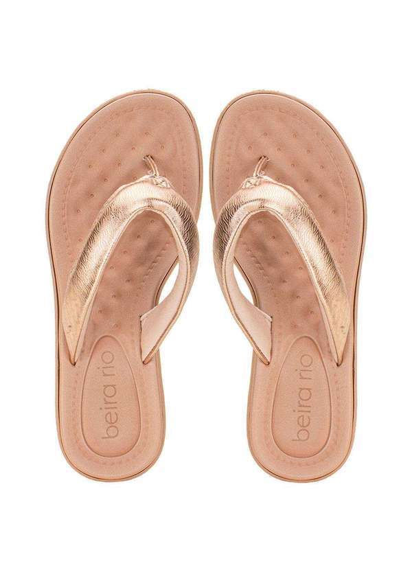 Beira Rio - Tamanco Feminino Flat Beira Rio 8224866 - Bronze 5