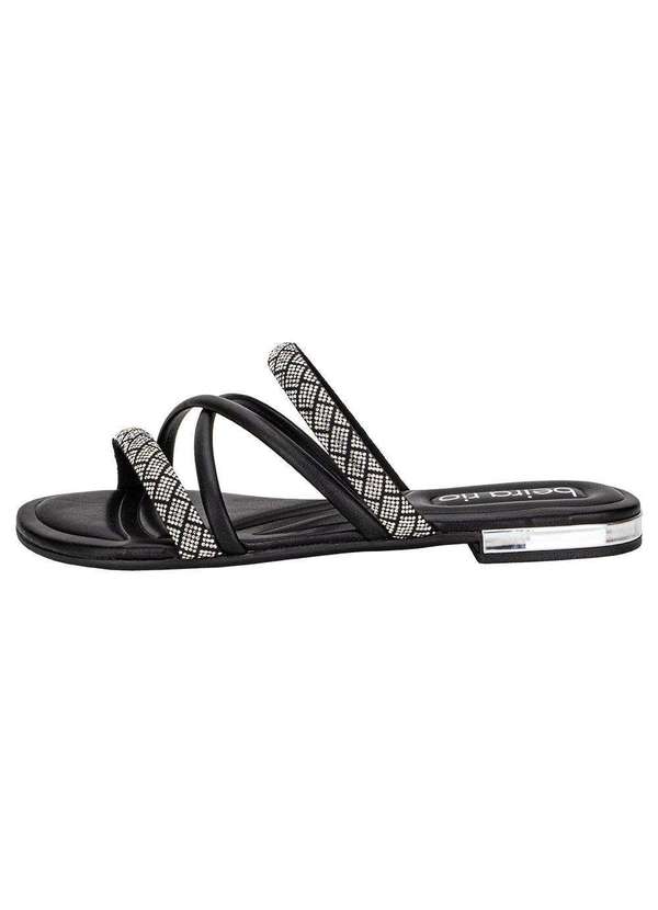 Beira Rio - Tamanco Feminino Flat Beira Rio 8263979 - Preto 2