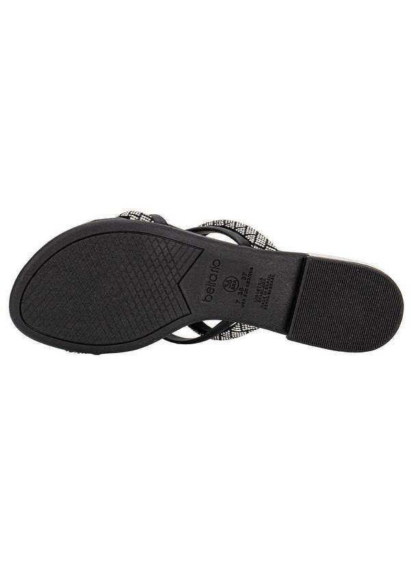 Beira Rio - Tamanco Feminino Flat Beira Rio 8263979 - Preto 4