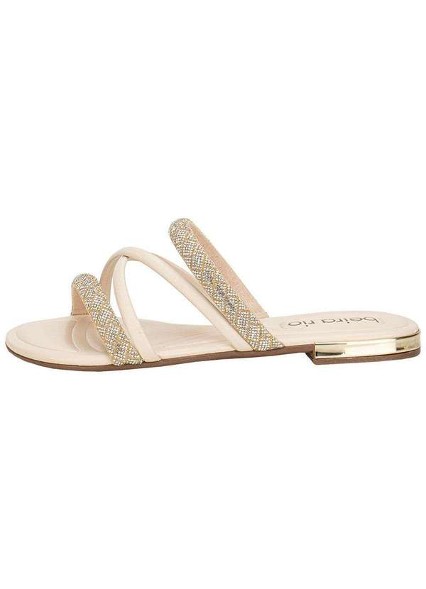 Beira Rio - Tamanco Feminino Flat Beira Rio 8263979 - Natural 2